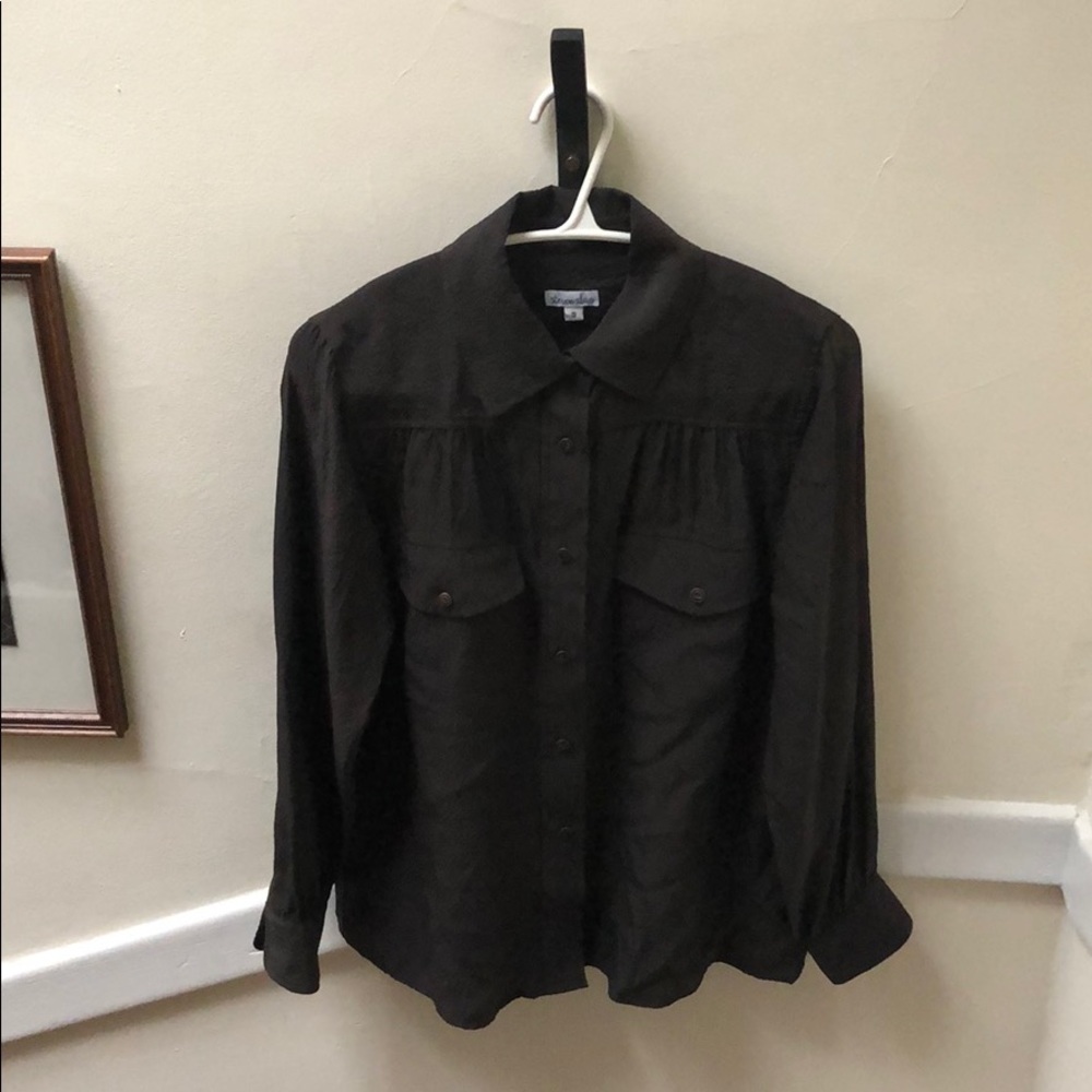 Textured Silk Steven Alan Blouse